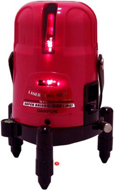 Danopon red beam five line laser levels