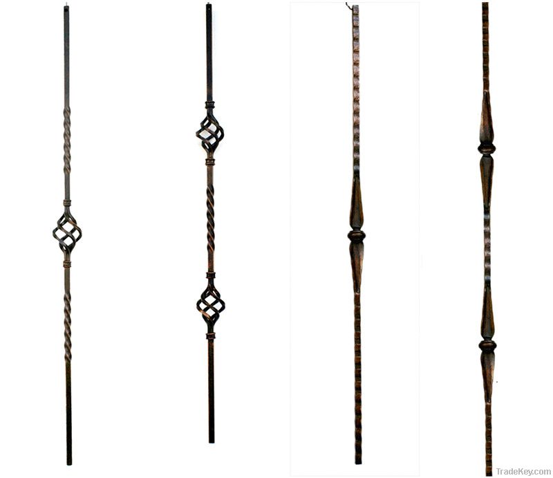 Wrought iron baluster