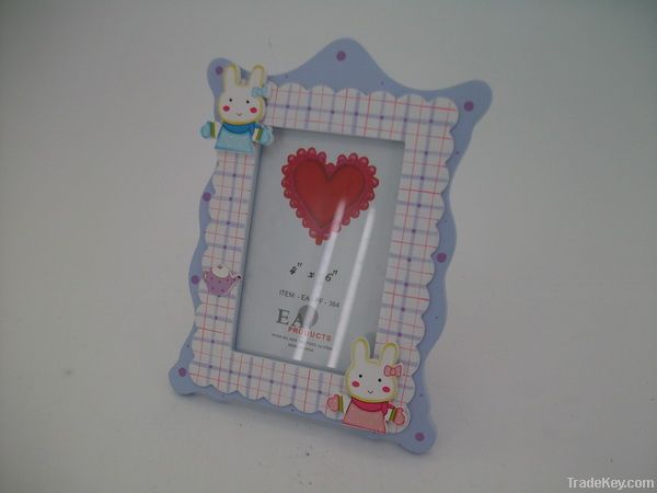 wood photo frame decoration