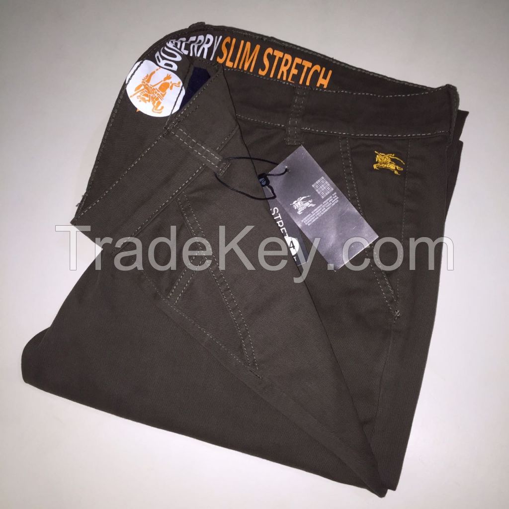 Quality Pants Comfort Fashion | Straight Cut Cheap Twill Pants | Cotton Stretch Chino Pants