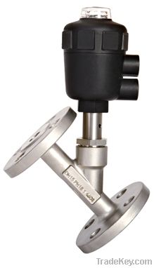 Angle seat valve