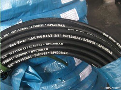 steel wire braid hydraulic hose