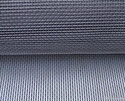 Electro galvanized window screen