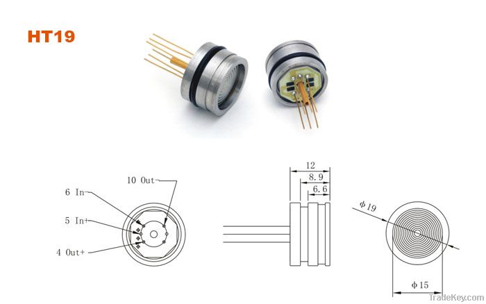 silicon oil-filled pressure sensor