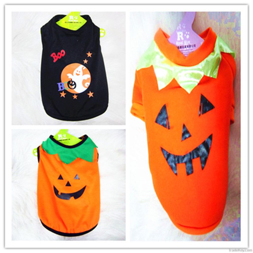 custom made Pet Dog Halloween Clothing, pet festival clothes