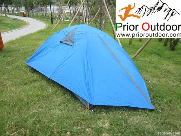 New 2 person 2 doors double wall dome outdoor tent wholesale factory