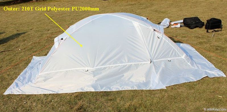 New winter tent 1 person double wall waterproof tent