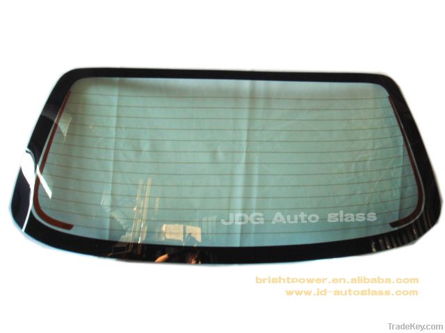 Rear windshield glass