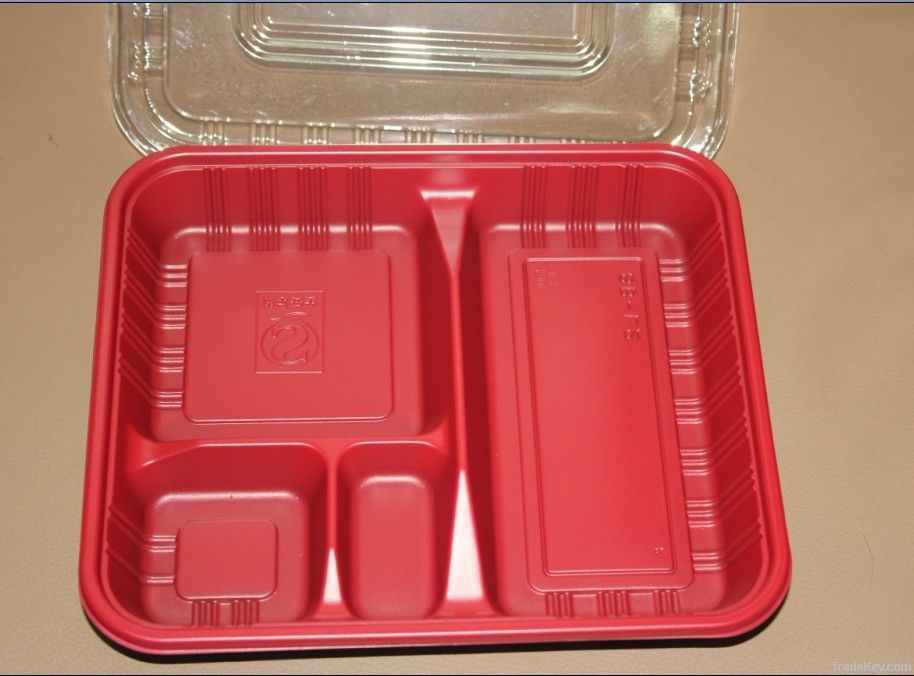 plastic disposable food container