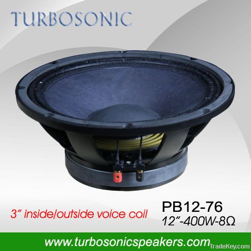 12&quot; Turbosonic PA Speaker MAKE IN Guangzhou, SPEAKER Manufacturer