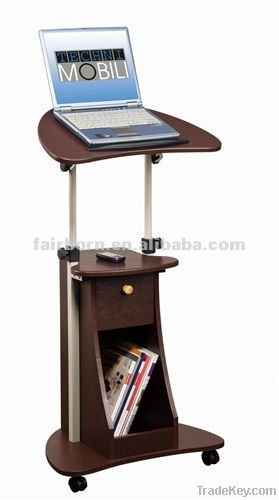 new design laptop table(mobile laptop stand with storage)