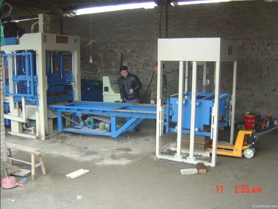 concrete block machine