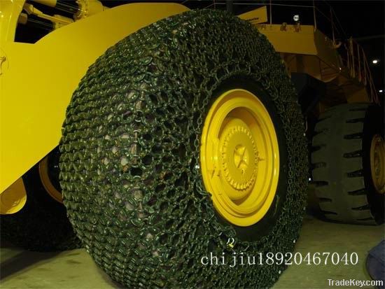 Tianjin chijiu loader wheel tire protection chain