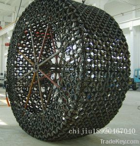 chijiu tyre protection  chain for loader wheel