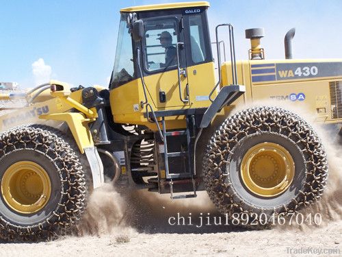 chijiu tyre protection  chain for loader wheel