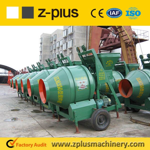 New arrival JZC350 self reverse drum concrete mixer