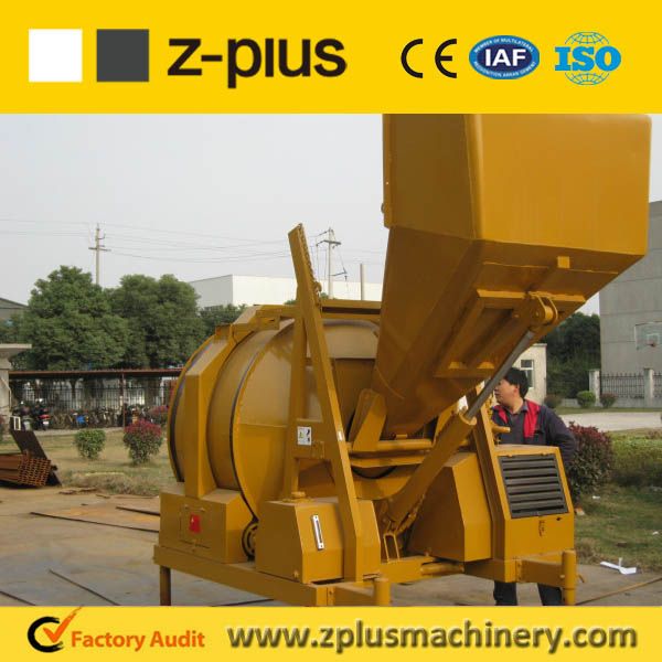 Made in China Portable type JZR350W diesel engine concrete mixer