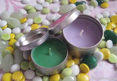 travel tin candle