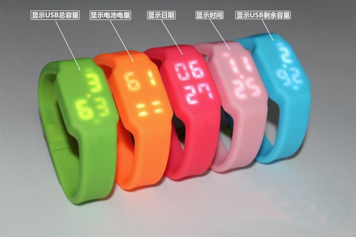 LED Watch USB Flash Drives