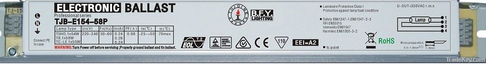 electronic ballast 54w