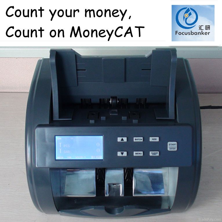 Multi-currency Mixed Denomination Value Counting Machine/Money Counter