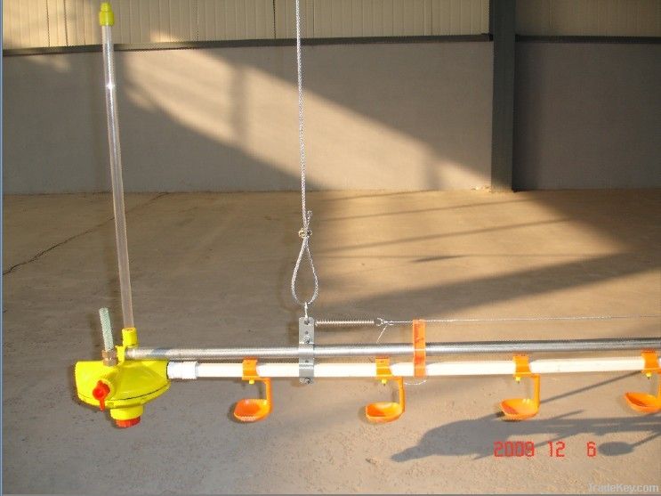 Broiler Nipple Drinking System for Poultry Farm Equipment