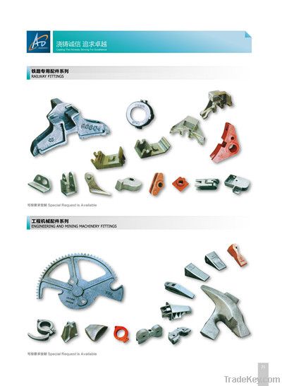 Dumptor/Railway/Engineering/Mining Machinery Fittings