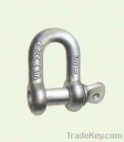 Screw Pin Anchor and Chain Shackle U.S. type , drop forged