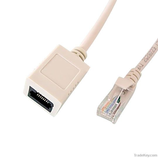 8p8c network cable cat 5e cable male to female