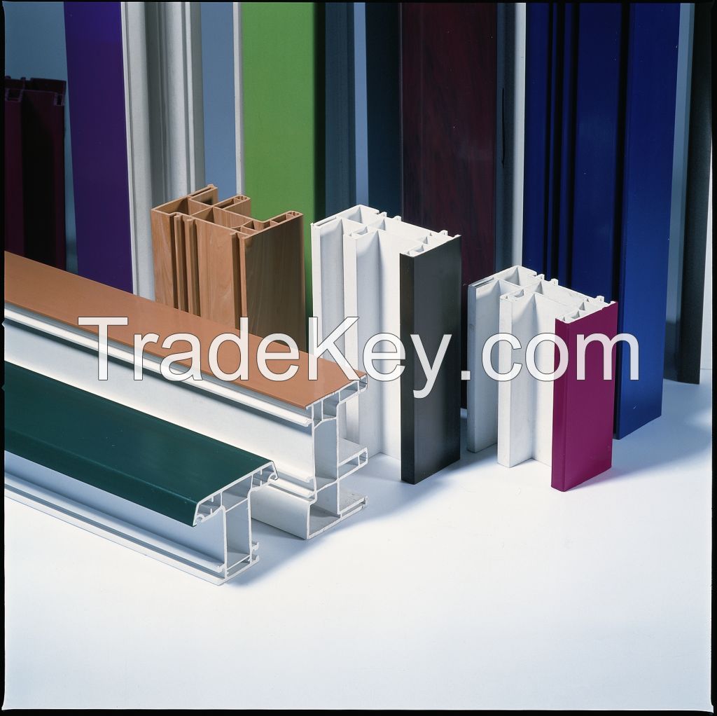 PVC profile, aluminum profile