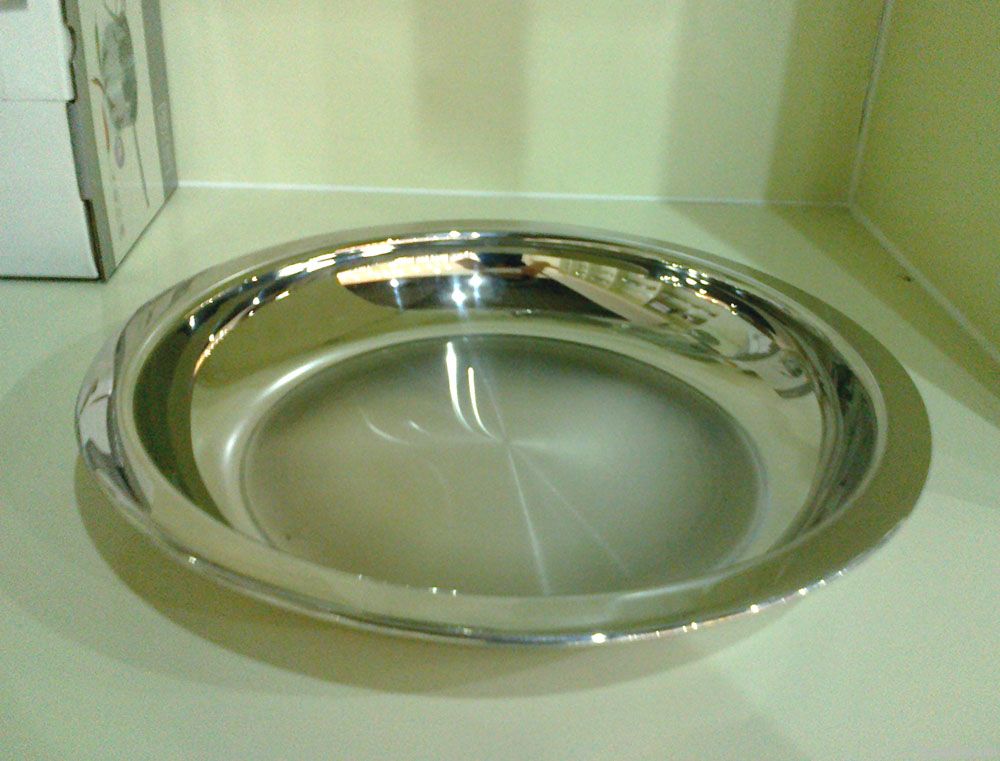 stainless steel plate/bowl/tableware/dinnerware