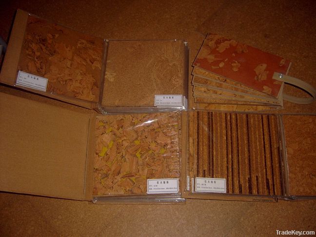 Cork tiles