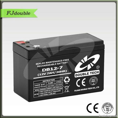 Best  UPS Rechargeable Sealed Lead Acid Battery 12v 7ah