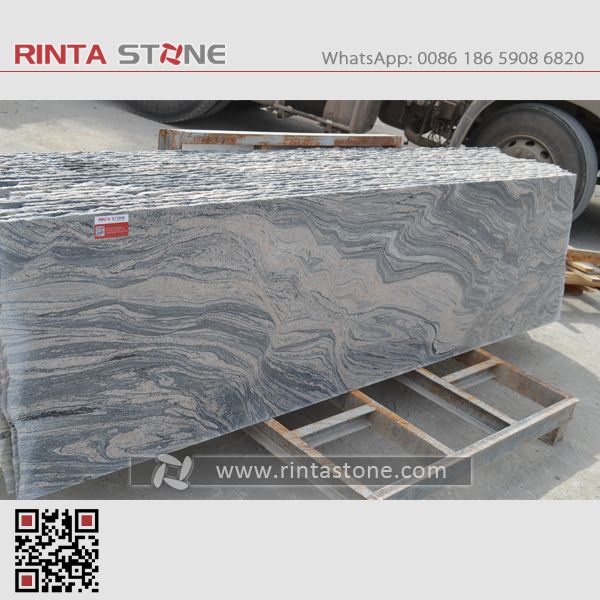 China  Juparana Colombo granite pink spray wave