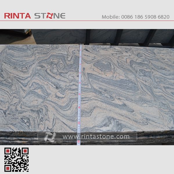 China  Juparana Colombo granite pink spray wave