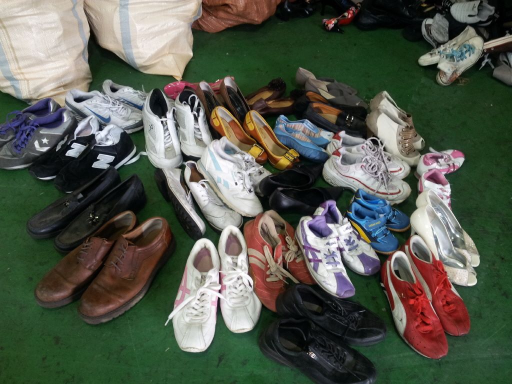 Men Used Shoes from South Korea