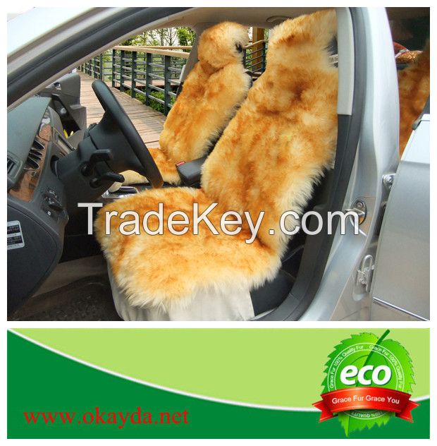 Wholesale Top Quality Australian Sheepskin Car Seat Cover Cushion