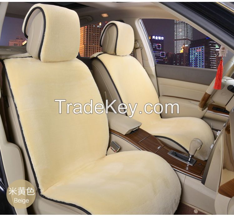 Wholesale Top Quality Australian Sheepskin Car Seat Cover Cushion