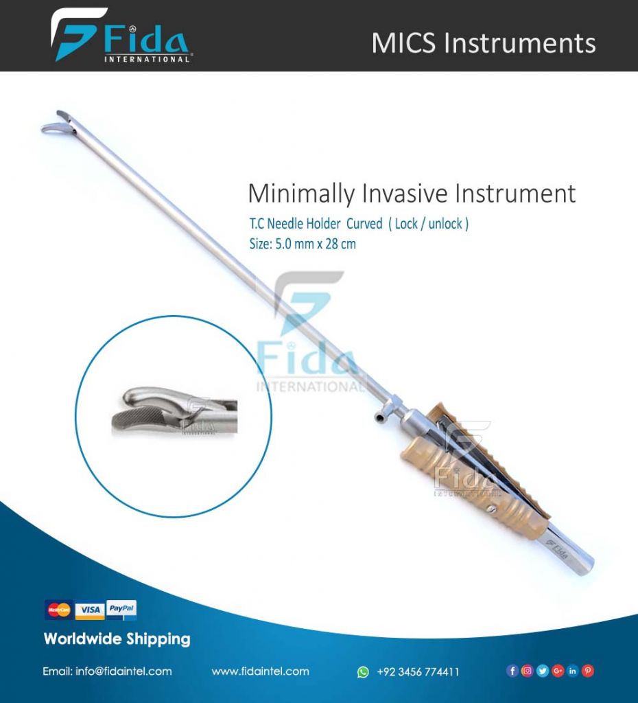 MICS Instruments VATS Thoracoscopy Instruments Surgical Cardiology Instruments