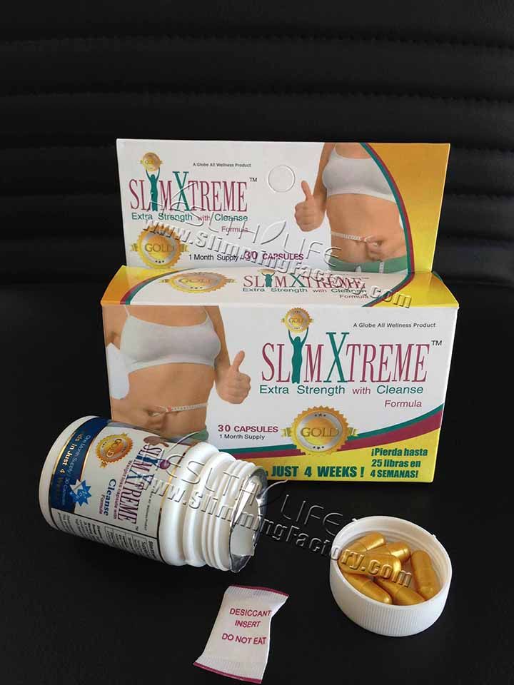 Lose weight by Slim Xtreme Gold Slimming Capsules with cleanse formula