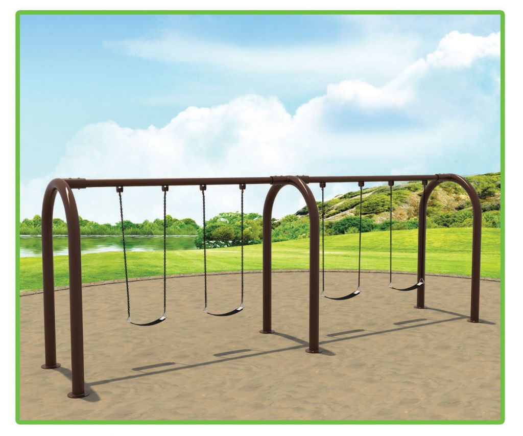 galvanized pipe swing set