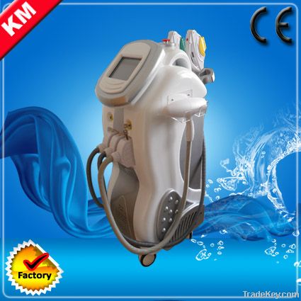 5 in 1 multifunctional ipl+rf+e-light+nd yag laser +cavitation