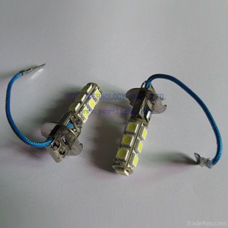 SMD5050 13LEDs H3 white DC12V LED fog light