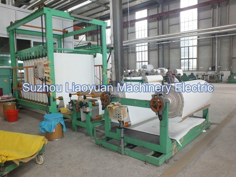 Synthetic leather making equipment