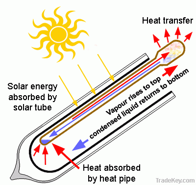 Solar thermal water heater