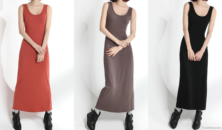 ladies' casual dress, long maxi dress, chiffon dress, evening dress