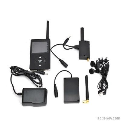 Wireless Full Duplex Paging System with Spy Camera