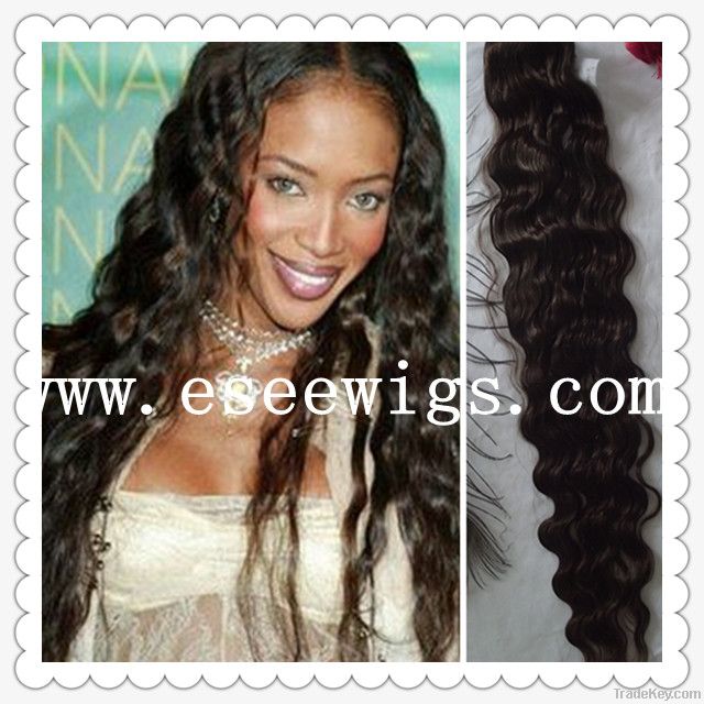 Hot sale, 1B 100% Brazilian Virgin Hair Extension machine welf