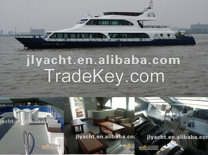 28.5m/120passenger Steel /fiberglass passenger ferry boats for sale