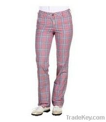 Fashion Womens Golf Pants / Golf Trousers